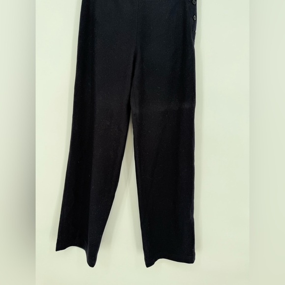 J.Crew Women's Wool Cashmere Side Button Bootcut Size 8 High Rise Trouser Pant - Picture 3 of 7